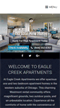 Mobile Screenshot of apartmentsateaglecreek.com